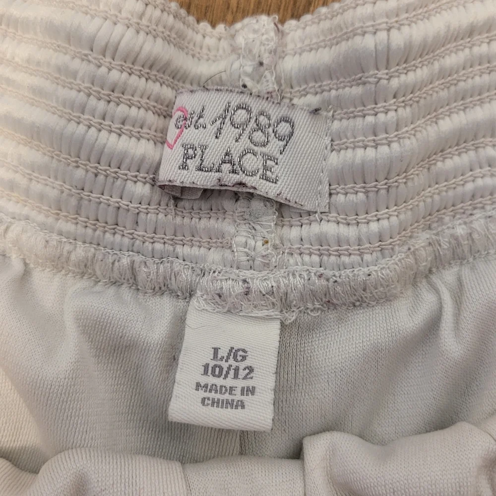 White Casual Shorts